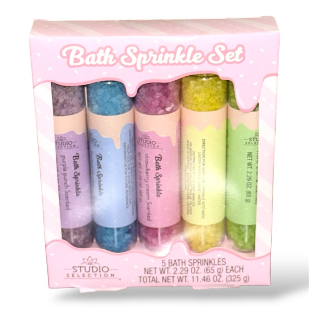 5pk Bath Sprinkles Gift Set- NEW